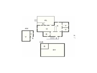 Vakantiehuis Havstenssund Grondplan 26
