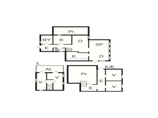 Casa de vacaciones Øydegard Plano de planta 5