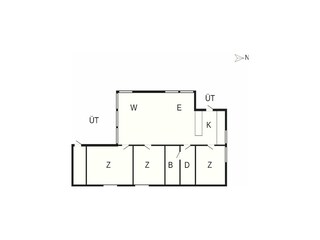 Casa de vacaciones Bogø Plano de planta 44