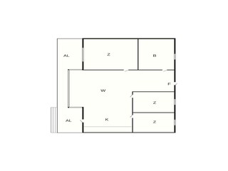 Vakantiehuis Hörvik Grondplan 21