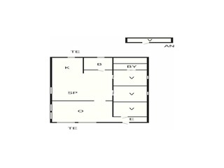 Vakantiehuis Våxtorp Grondplan 28
