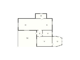 Vakantiehuis Våxtorp Grondplan 25