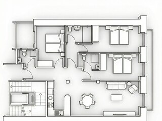 Appartement San Sebastián Grondplan 21