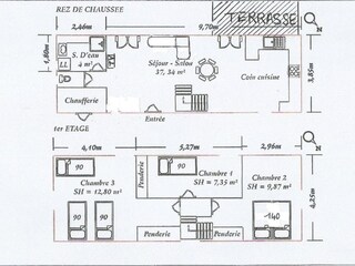 Ground level-     2nd plan: The floor