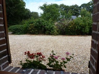 View from kitchen windows