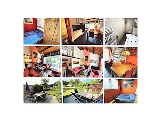 Collage unseres Feienhauses