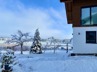 Winterlandschaft in der Seelodge