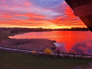 Sonnenuntergang am See
