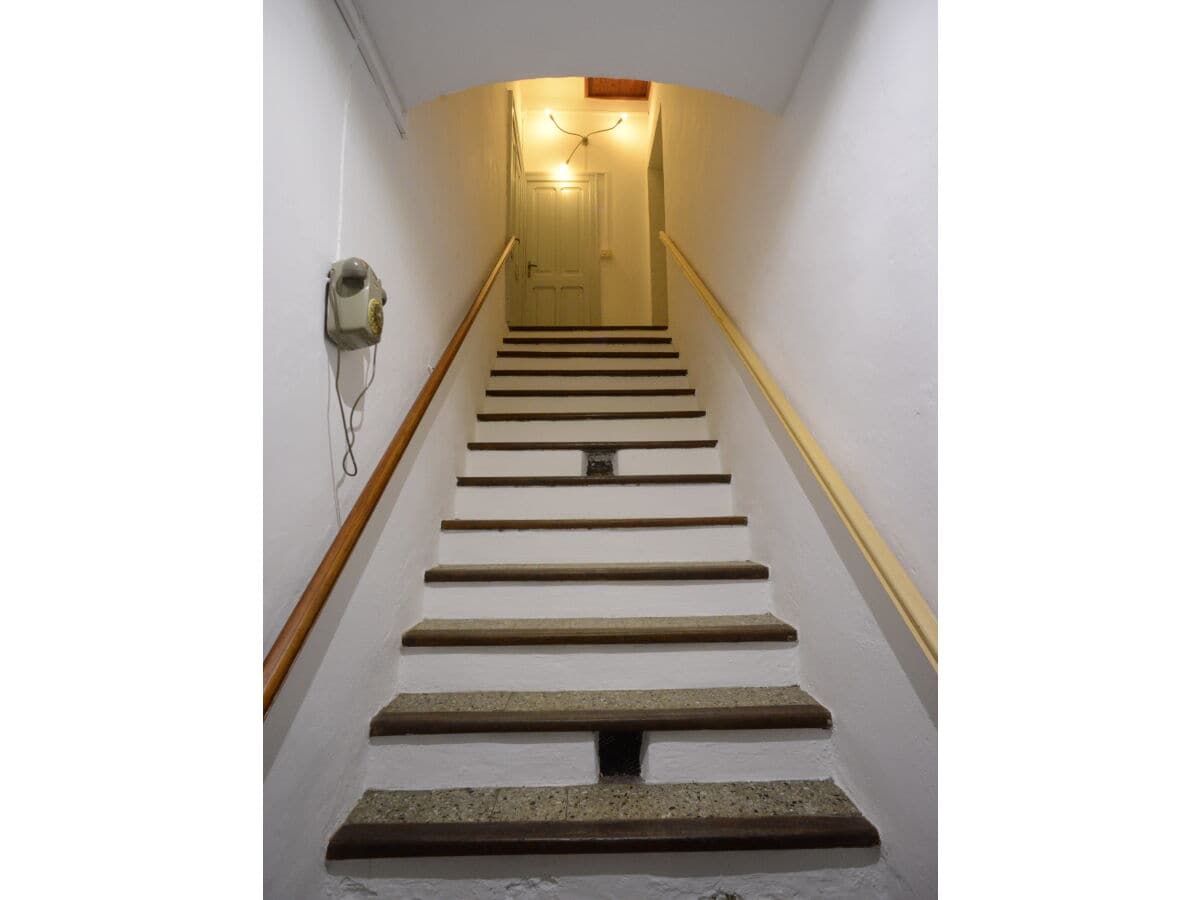 Treppe zum ersten Stock