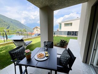 Apartamento de vacaciones Colico Grabación al aire libre 2