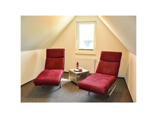 Relaxbereich im Dachgeschoss