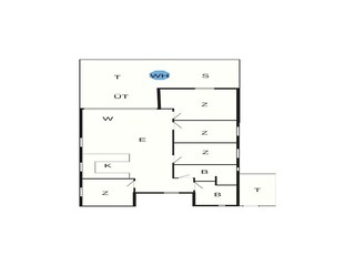 Maison de vacances Vaeggerløse Plan d'étage 33