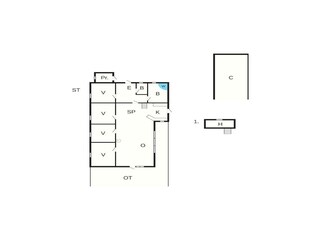 Maison de vacances Hvalpsund Plan d'étage 47