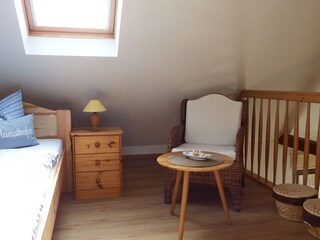 offene Galerie mit 3.Bett
