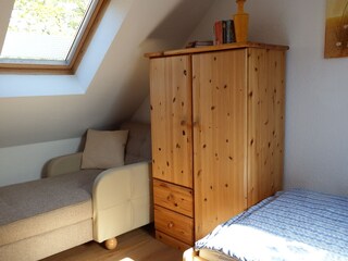 Galerie mit kleiner Couch