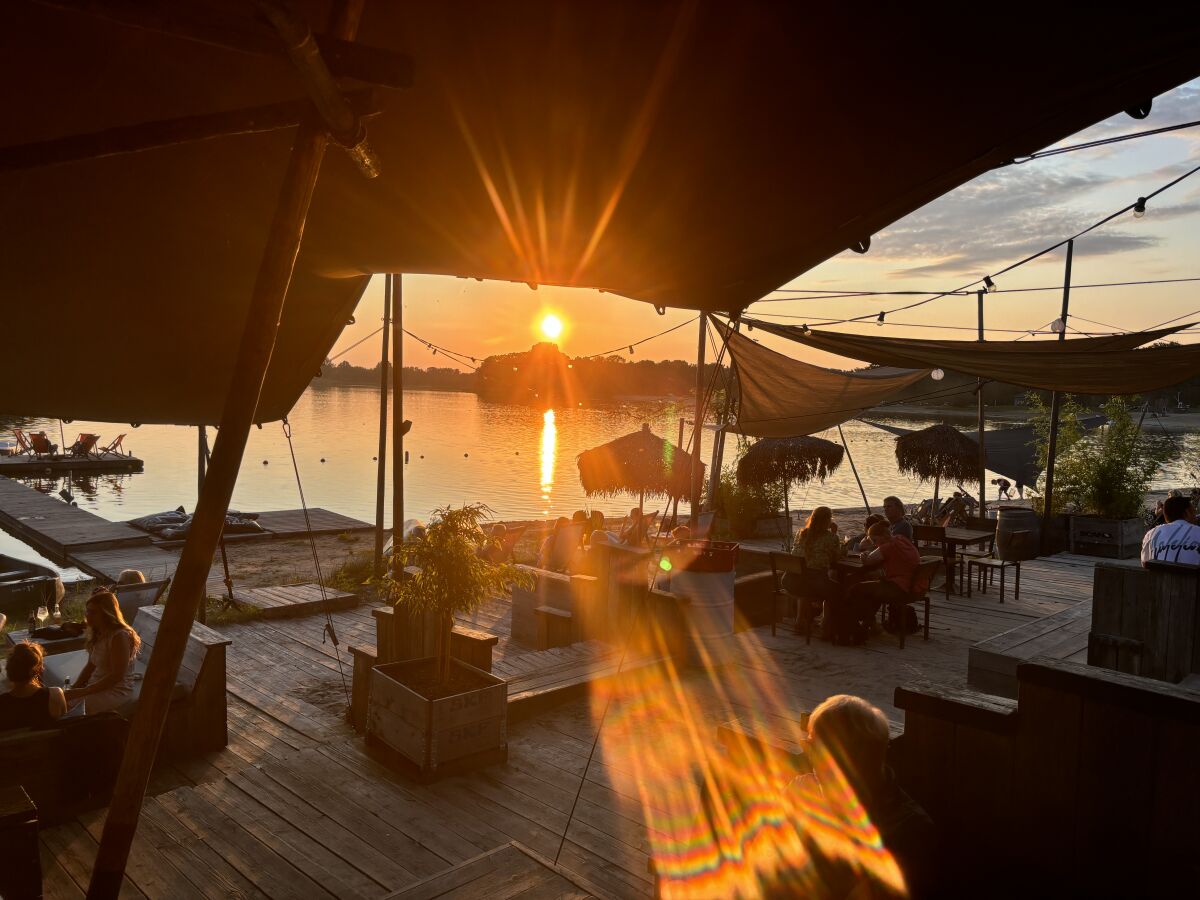 Sunset an der Strandbar