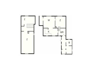Ferienhaus Vester Hjermitslev Grundriss 3