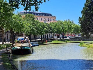 Canal de Midi in Carcassonne