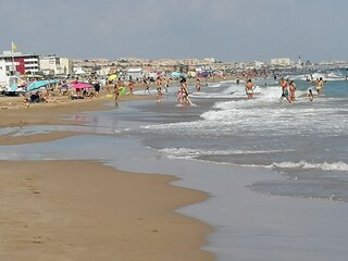 Strand in Narbonne-Plage