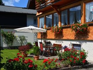 Sitzplatz Garten