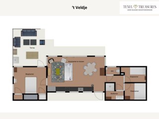 Ferienhaus Den Hoorn Grundriss 29