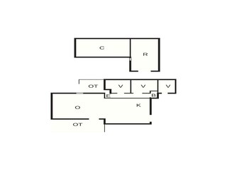 Maison de vacances Fjellerup Strand Plan d'étage 61