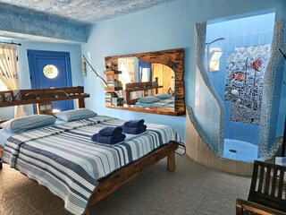 Bedroom  with shower