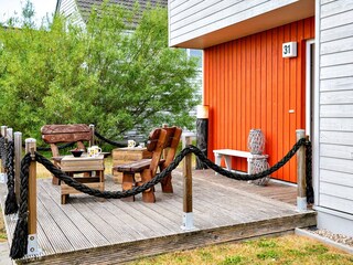 Terrasse im Eingangsbereich