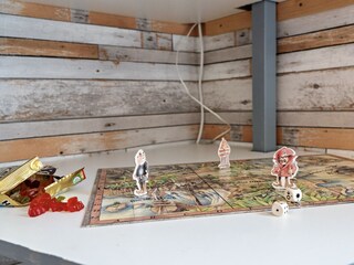 Spielecke unter dem Etagenbett