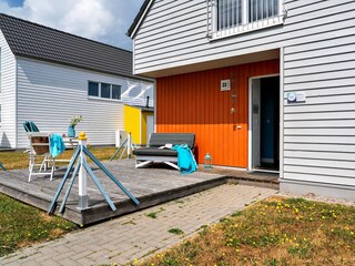 Terrasse am Eingangsbereich