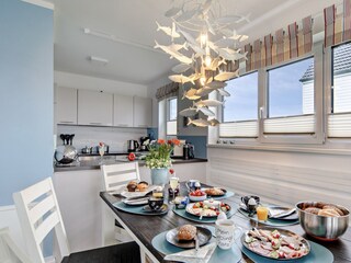 offene Wohnküche im Lieblingsplatz by Seeblick Ferien ORO