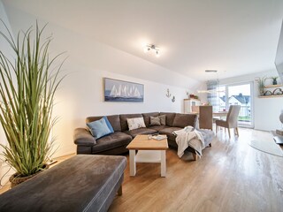 große Kuschelecke, umbaubar zum Schlafsofa