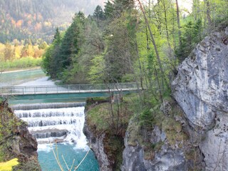 Der Lechfall bei Füssen - Bad Faulenbach