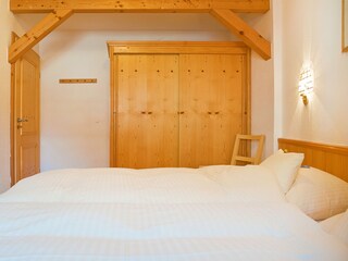 Das zweite Schlafzimmer im Parterre