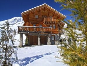 Chalet Ferienhaus an der Piste in Alpe d'Huez - Huez - image1