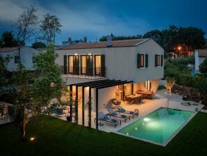Moderne neue Villa mit 4 Schlafzimmern und Pool in der Nähe von Porec - Spadici - image1