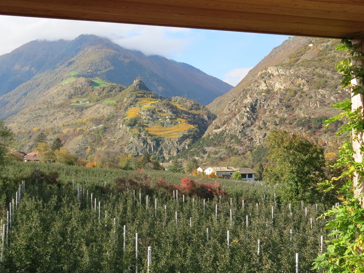 Blick Schloss Juval - Reinhold Messner