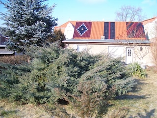 Rückseite des Hauses - Garten - Liegewiese