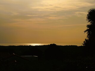 Sea view from the balcony