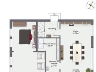 Ferienhaus Kopendorf Grundriss 50