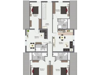 Ferienhaus Kopendorf Grundriss 52