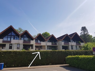 Großer Balkon in Süd West Ausrichtung