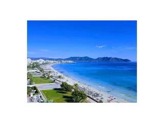 Beautiful beach promenade