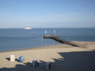 Blick vom Balkon