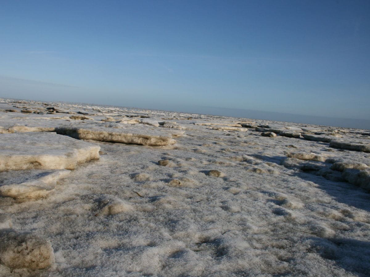 Winterlandschaft in Neßmersiel