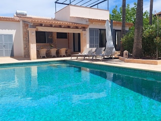 Ferienhaus Cala Llombards Außenaufnahme 2