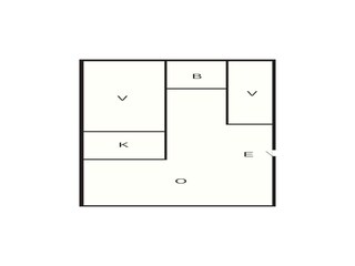 Vakantiehuis Blokhus Grondplan 43