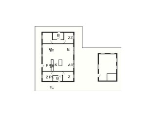 Maison de vacances Løkken Plan d'étage 2
