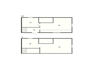 Vakantiehuis Harbo Grondplan 32