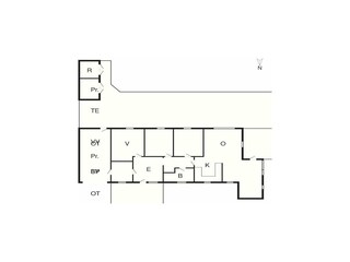 Vakantiehuis Thorup Strand Grondplan 2